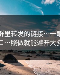 华体会群里转发的链接…一眼辨别真假入口…照做就能避开大多数坑